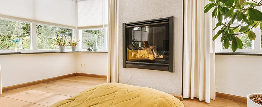 Residential Fireplace Ceramic Glass Installation in Oxford, MS