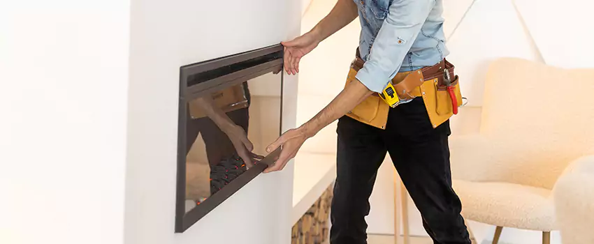 Metal Fireplace Installation in Oxford, Mississippi