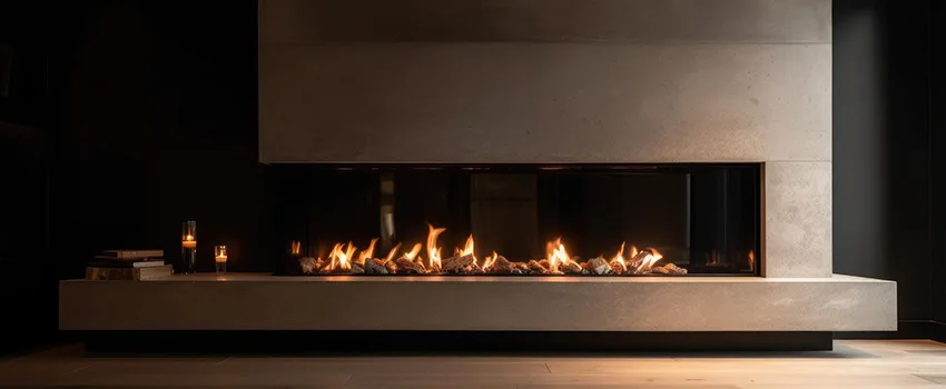Gas Fireplace Ember Bed Design Services in Oxford, Mississippi