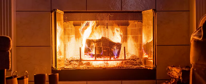 Mendota Hearth Landscape Fireplace Installation in Oxford, Mississippi