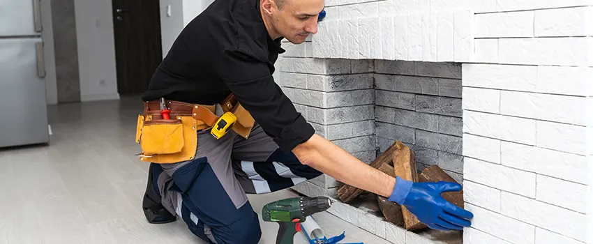 Fireplace Damaged Damper Frame Repair Services in Oxford, Mississippi