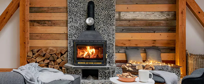Thelin Hearth Products Direct Vent Gas Stove Fireplace Inspection in Oxford, Mississippi